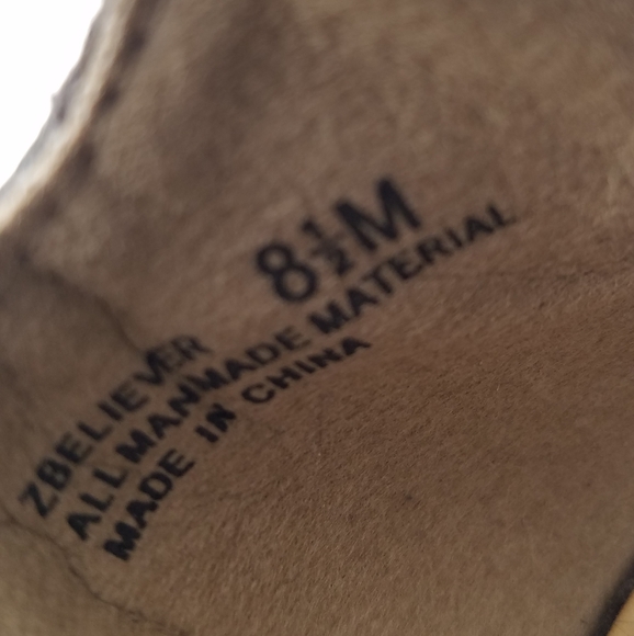 Chinese Laundry Gray Platform Heeled Sandals 8.5 M - Picture 5 of 11